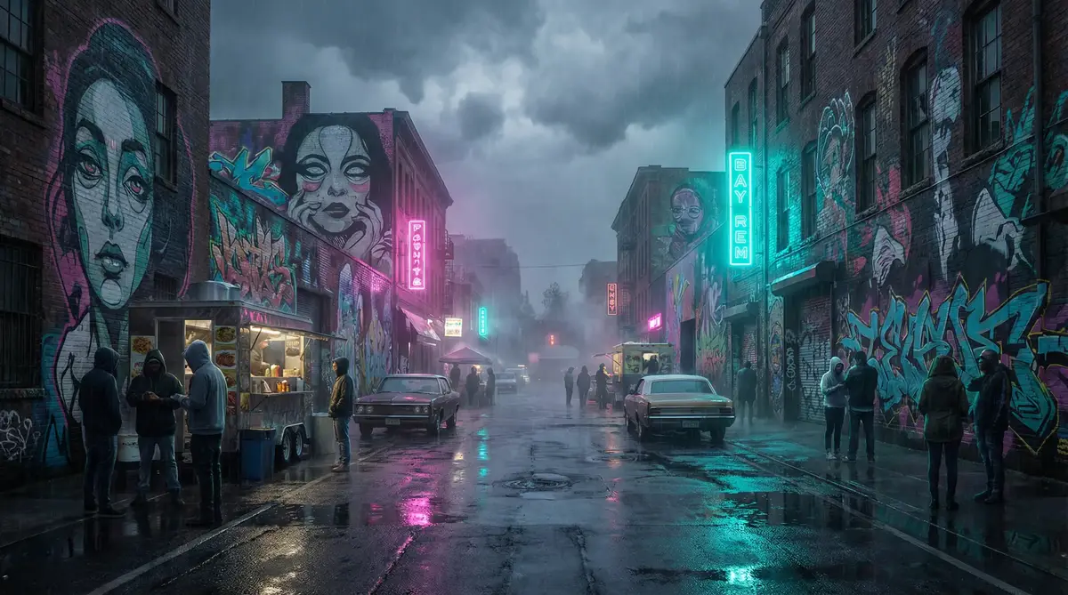 久久精品国产首叶 - 雨夜壁画街